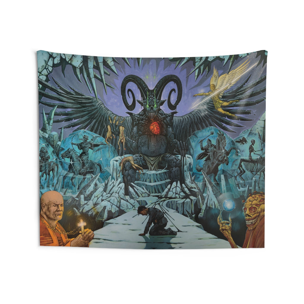 Homerik "The Blackest Soul" Indoor Wall Tapestries