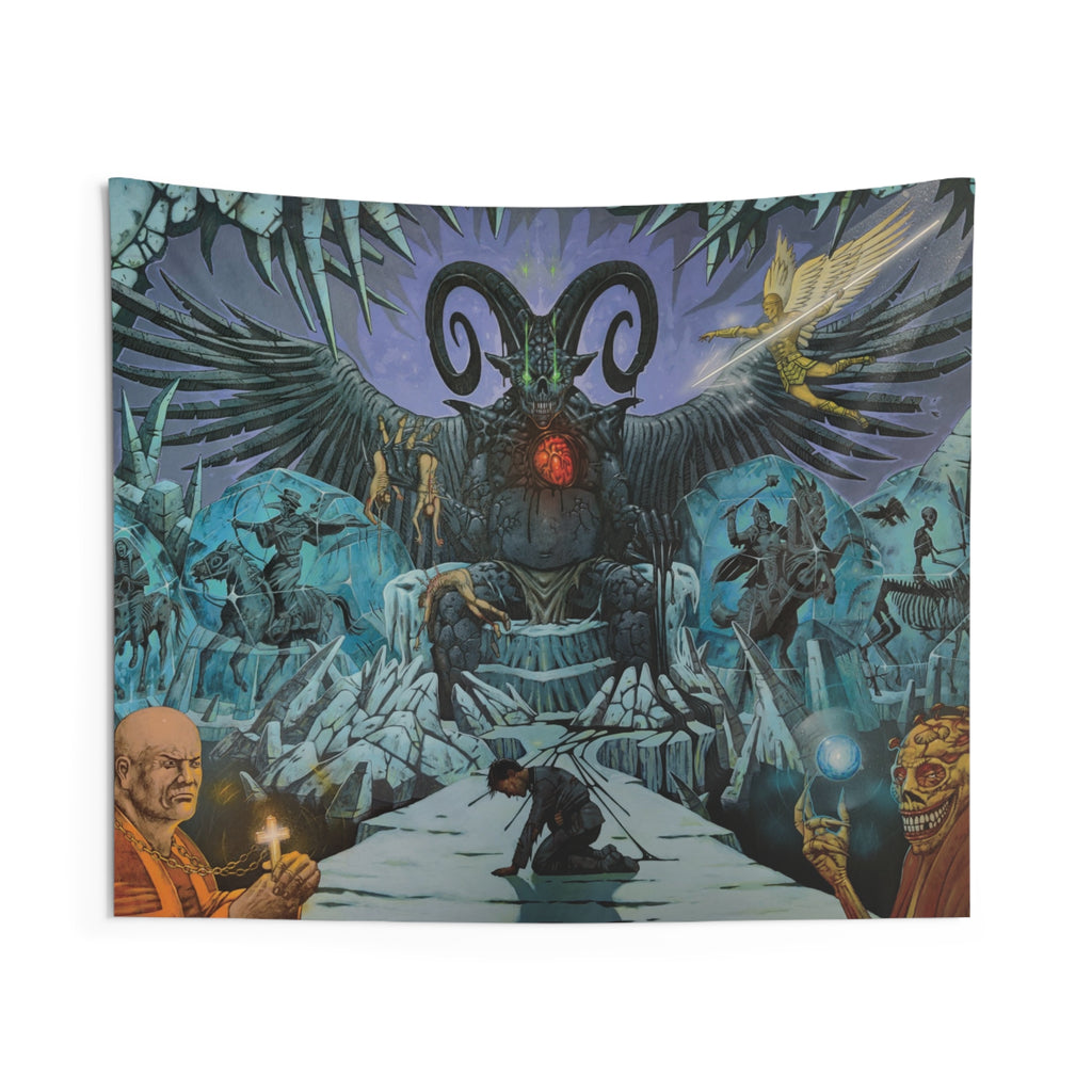 Homerik "The Blackest Soul" Indoor Wall Tapestries