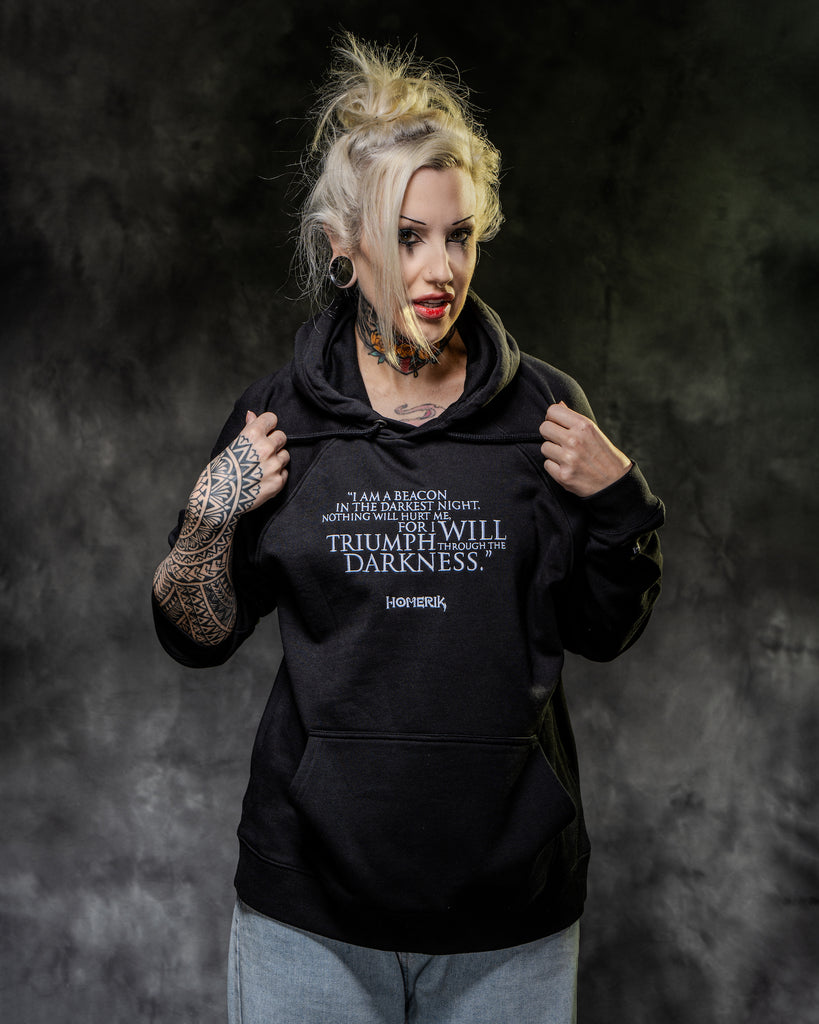 Homerik "Godless" Lyrics & Artwork Cotton Hoodie (Unisex)