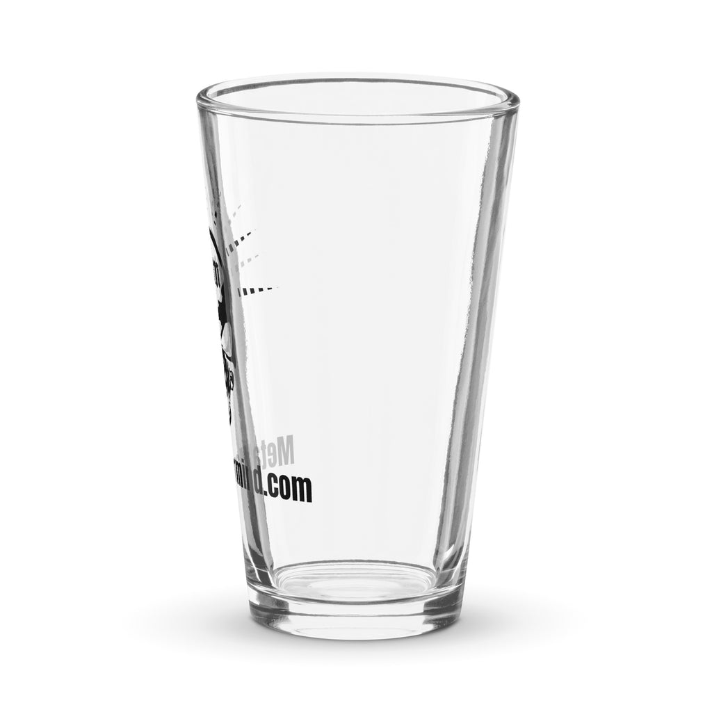 Metal Mastermind Pint Glass (16 oz)